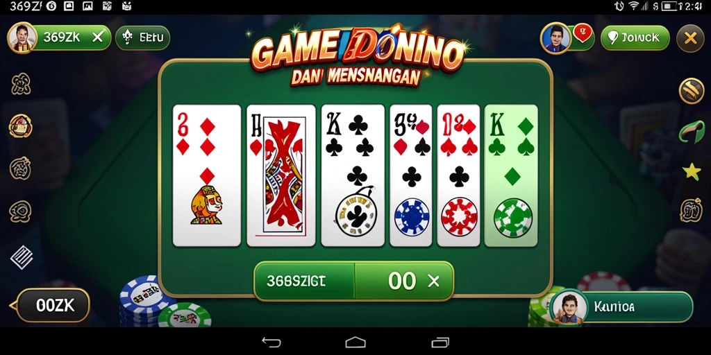 Tampilan gameplay seru dalam 369ZK dengan pemain aktif.