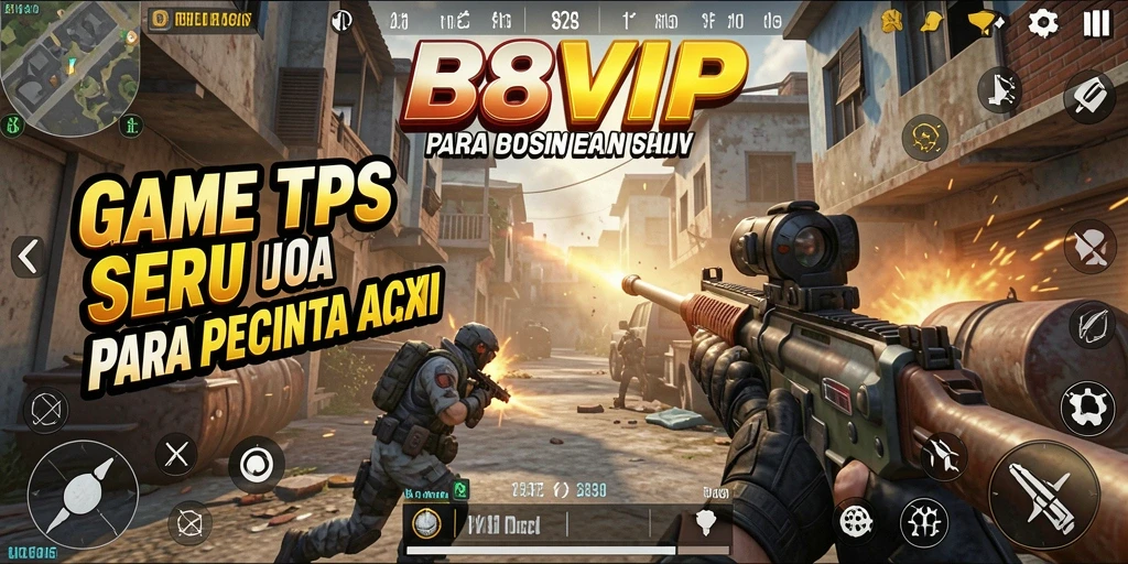 Tampilan gameplay B8VIP yang penuh aksi dan strategi menegangkan.