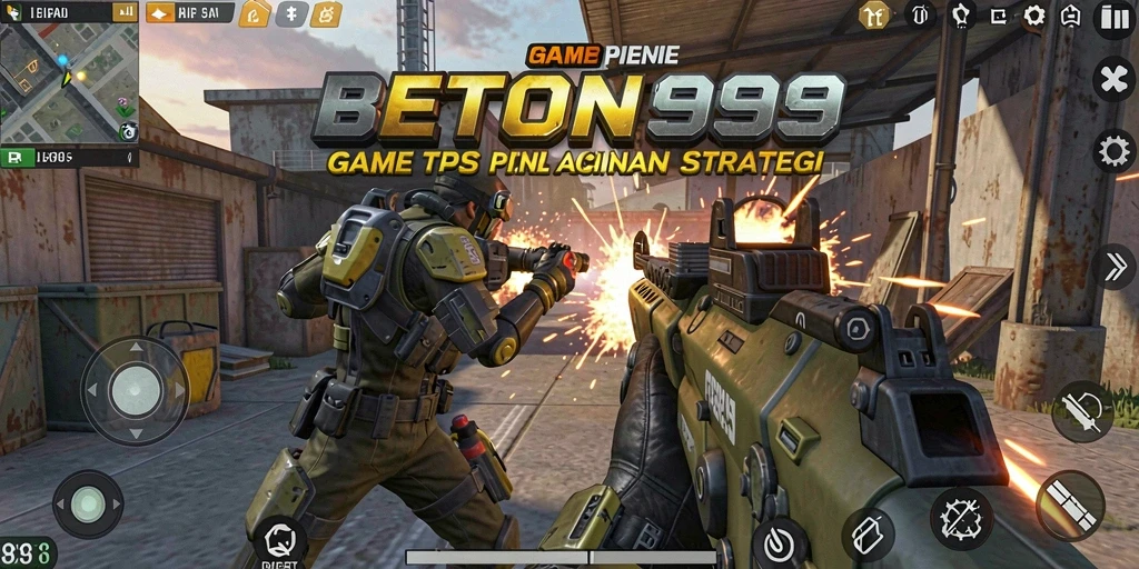 Tampilan gameplay BETON999 yang mendebarkan dan penuh aksi.