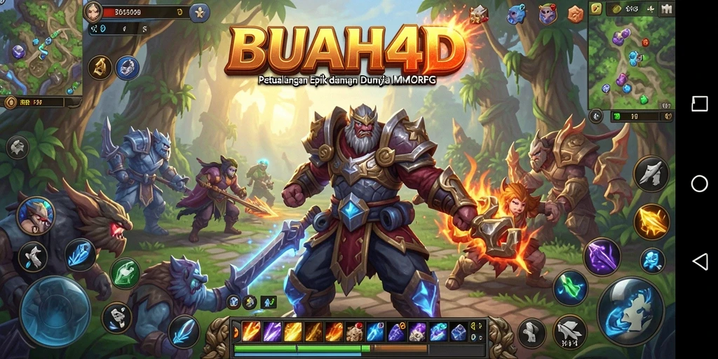Gameplay menarik di BUAH4D dengan pertempuran epik dan eksplorasi.
