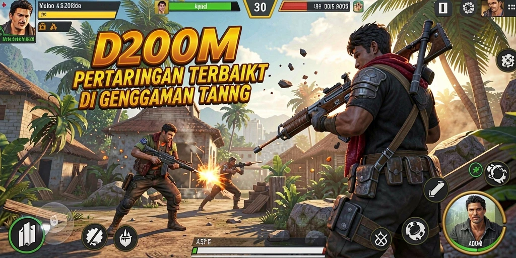 Tangkap aksi seru dalam gameplay Fighting D200M yang mendebarkan.