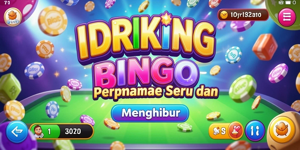 Screenshot gameplay <strong>IDRKING</strong> menunjukkan momen seru bermain Bingo.