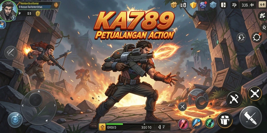 Tangkapan layar gameplay KA789 menunjukkan aksi seru dan grafis menawan.