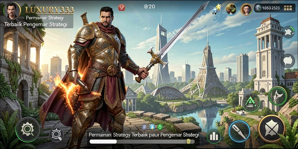 Tampilan gameplay menegangkan di LUXURY333 dengan strategi yang mendalam.