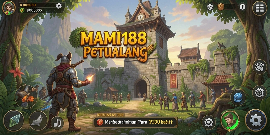 Tampilan gameplay MAMI188 yang mendebarkan dalam pertahanan menara.