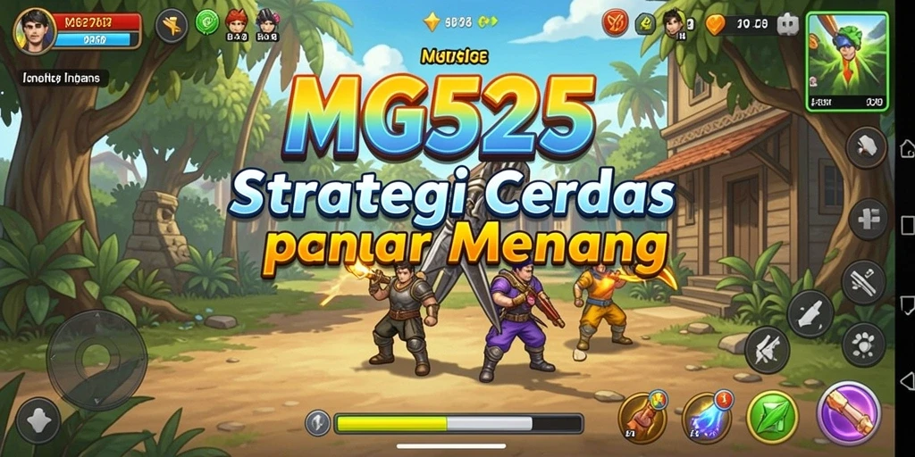 Screenshot gameplay MG525 yang menampilkan strategi mendalam dan grafis menawan.