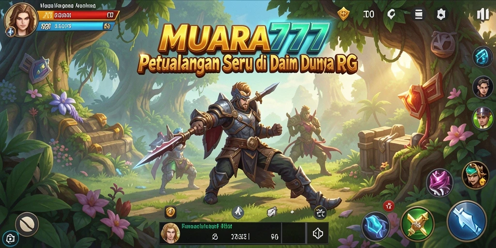 Tampilan gameplay MUARA777 yang menarik dan penuh aksi RPG.