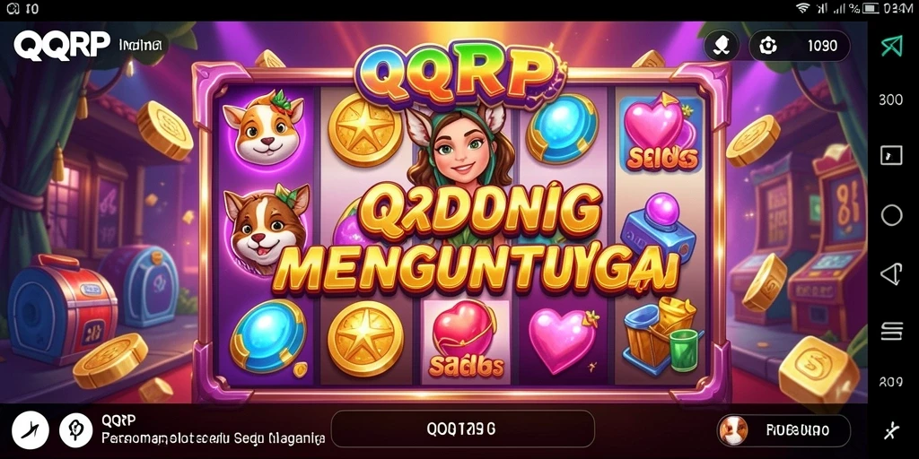 Tampilan menarik dari gameplay slot QQRP yang mengasyikkan.