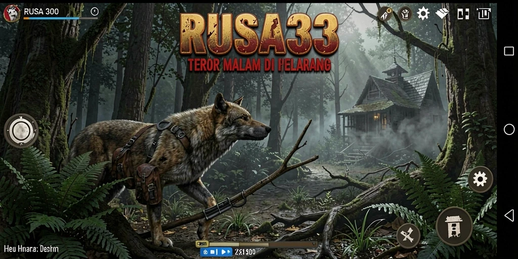 Gameplay menegangkan di hutan misterius RUSA33.