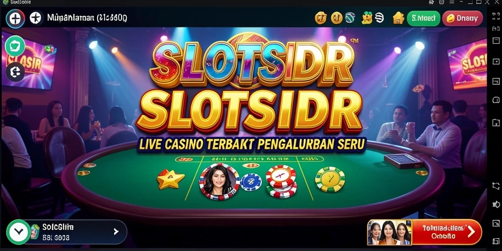 Gameplay SLOTSIDR yang mengasyikkan di Live Casino.