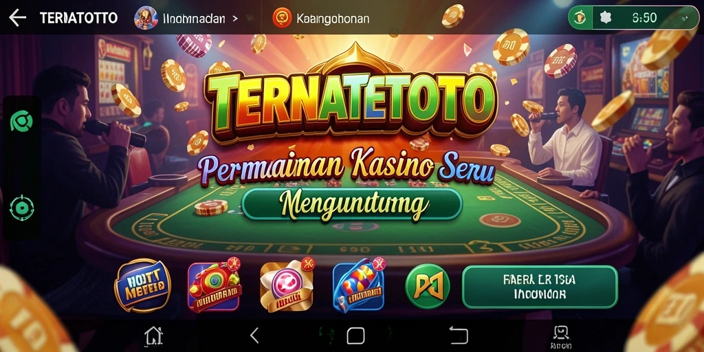 Tangkapan layar gameplay Kasino yang menarik dan mendebarkan.