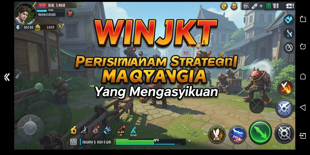 Screenshot utama WINJKT menampilkan gameplay SLG yang mendebarkan.